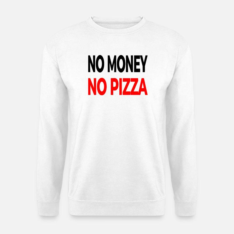 Pizza - Unisex Pullover - Weiß