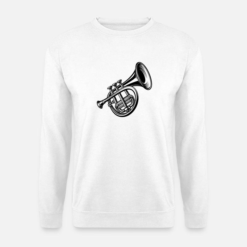 Mellophon - Unisex Pullover - Weiß