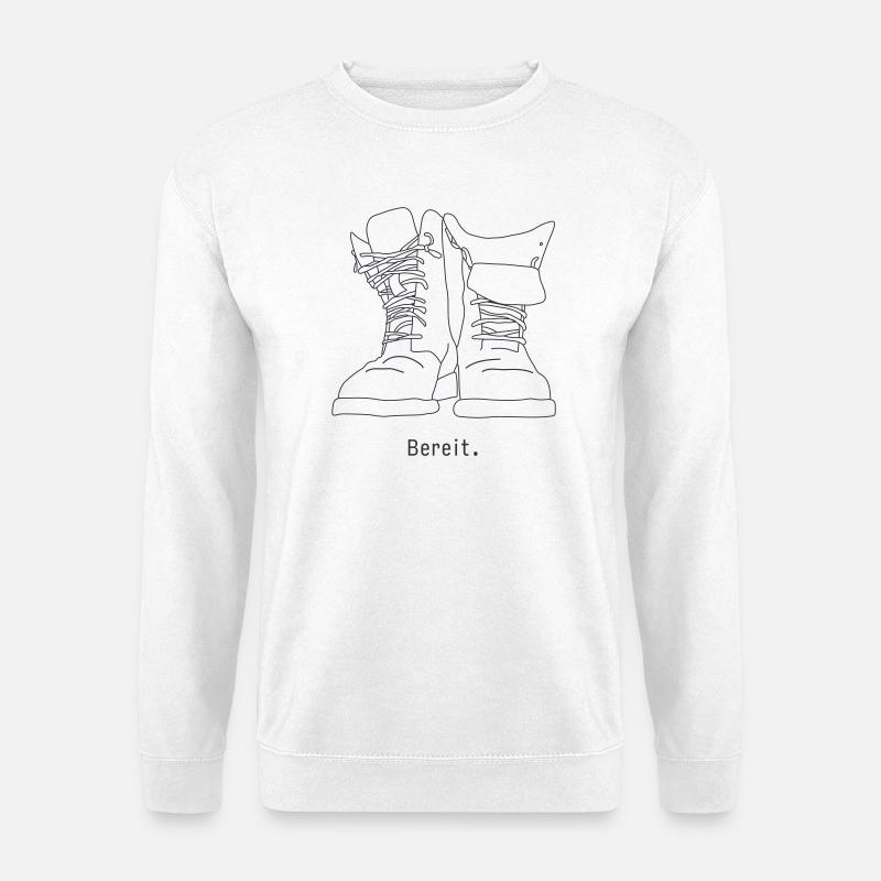 Bereit - Unisex Pullover - Weiß