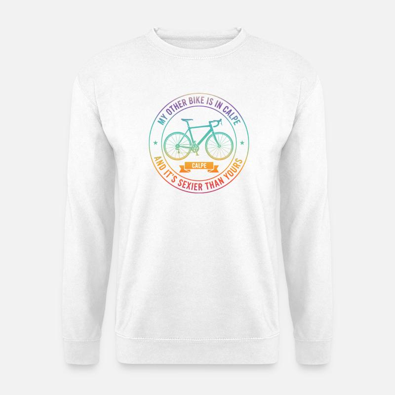 Calpe Bike Rivalry Tee - Unisex Pullover - Weiß