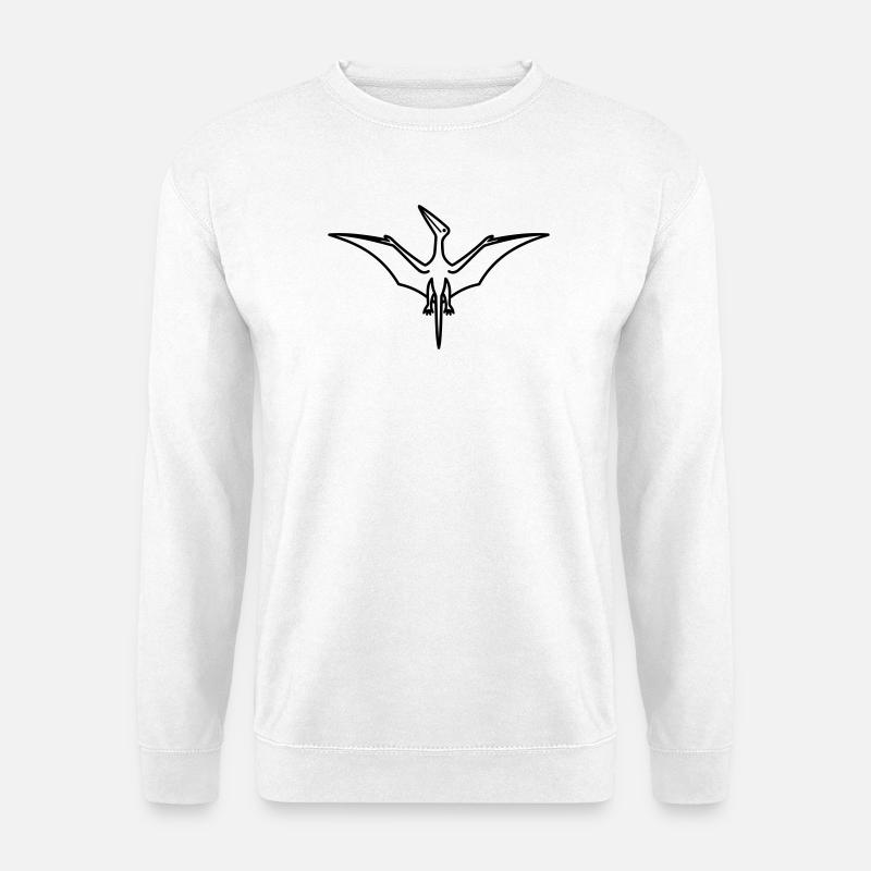Pterodactyl - Unisex Sweatshirt - white