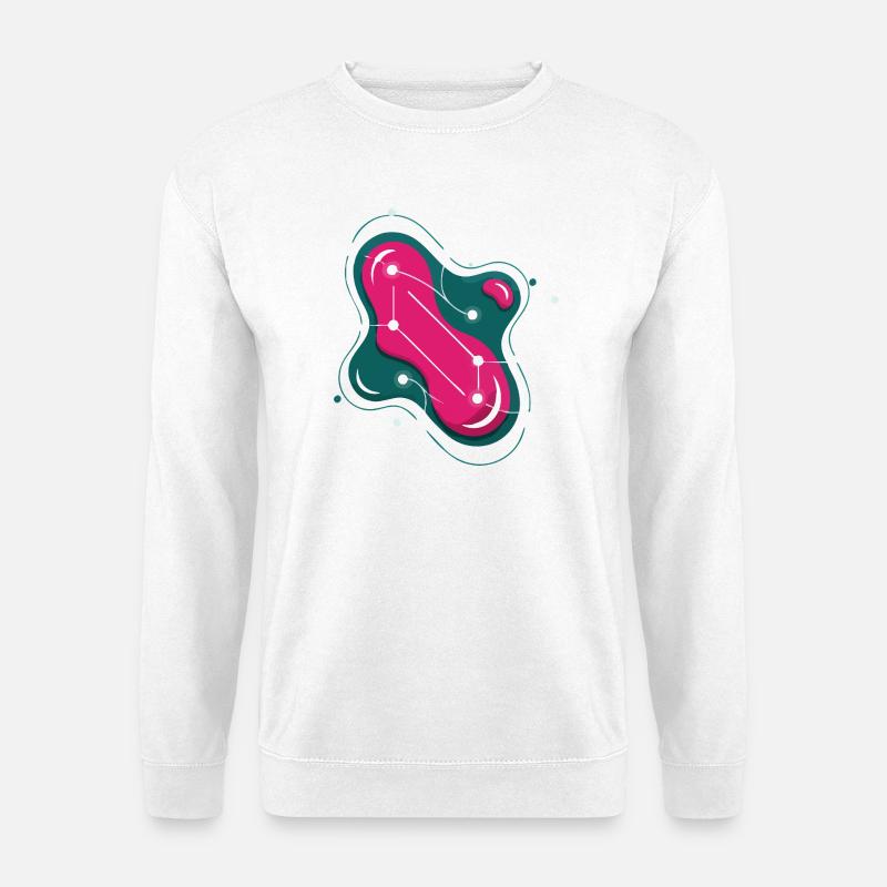 Sternbild Helle Rose - Unisex Pullover - Weiß