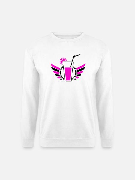 Cocktail Wings - Unisex Sweatshirt - white