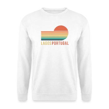 Lagos, Portugal - Sweat-shirt Unisexe - blanc - Devant