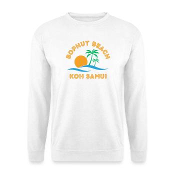 Koh Samui Beach Sunset Palm - Unisex Sweatshirt - white - Front