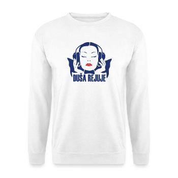 DUŠA REJUJE - Unisex Sweatshirt - white - Front