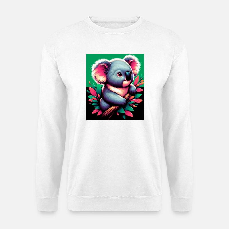 Koala - Unisex Pullover - Weiß