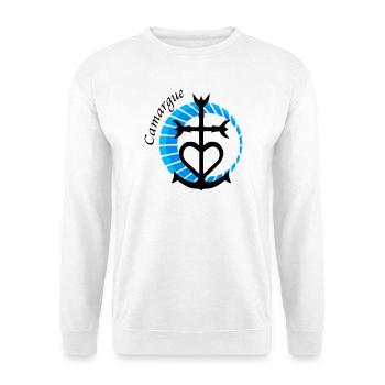 Camargue - Sweat-shirt Unisexe - blanc - Devant