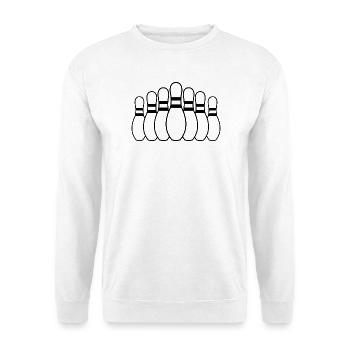 Kegel - Unisex Pullover - Weiß - Vorne