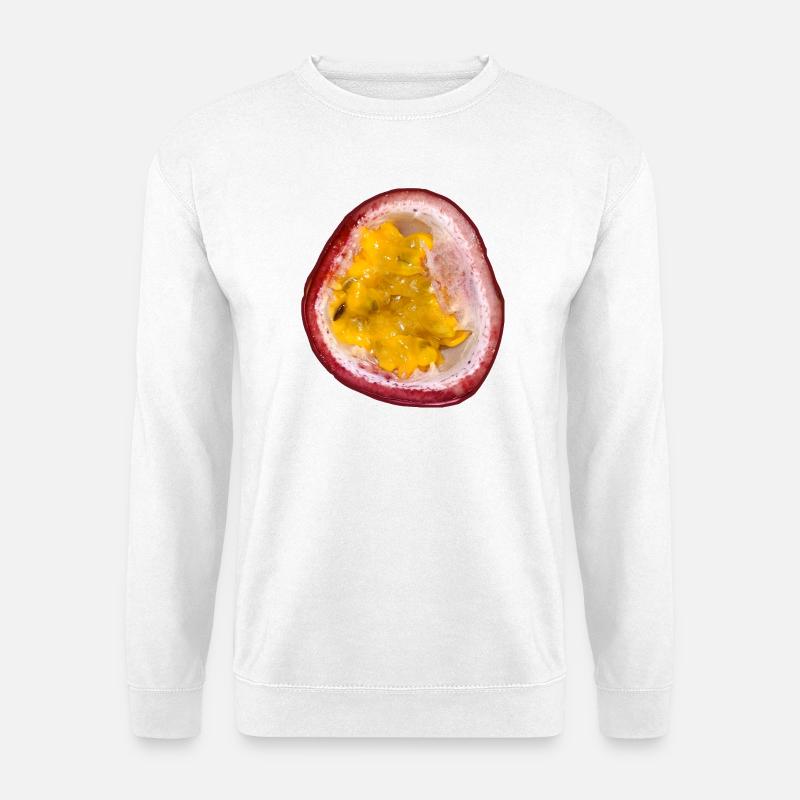 Passion fruit - Unisex Sweatshirt - white
