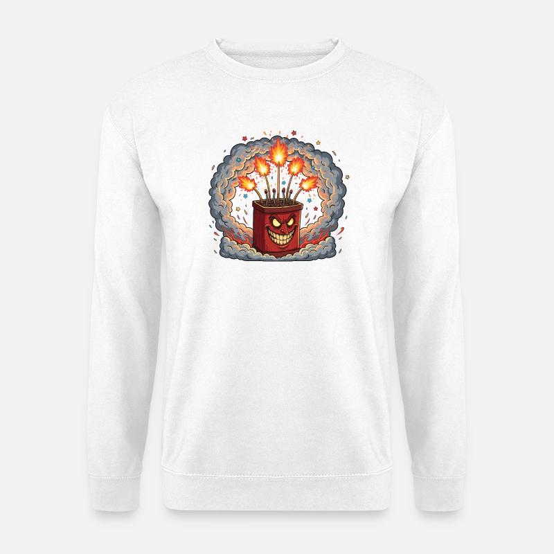 Grim Firebox Banger - Unisex Sweatshirt - white
