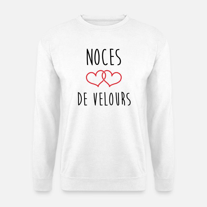 Velvet Wedding 29 Years - Unisex Sweatshirt - white