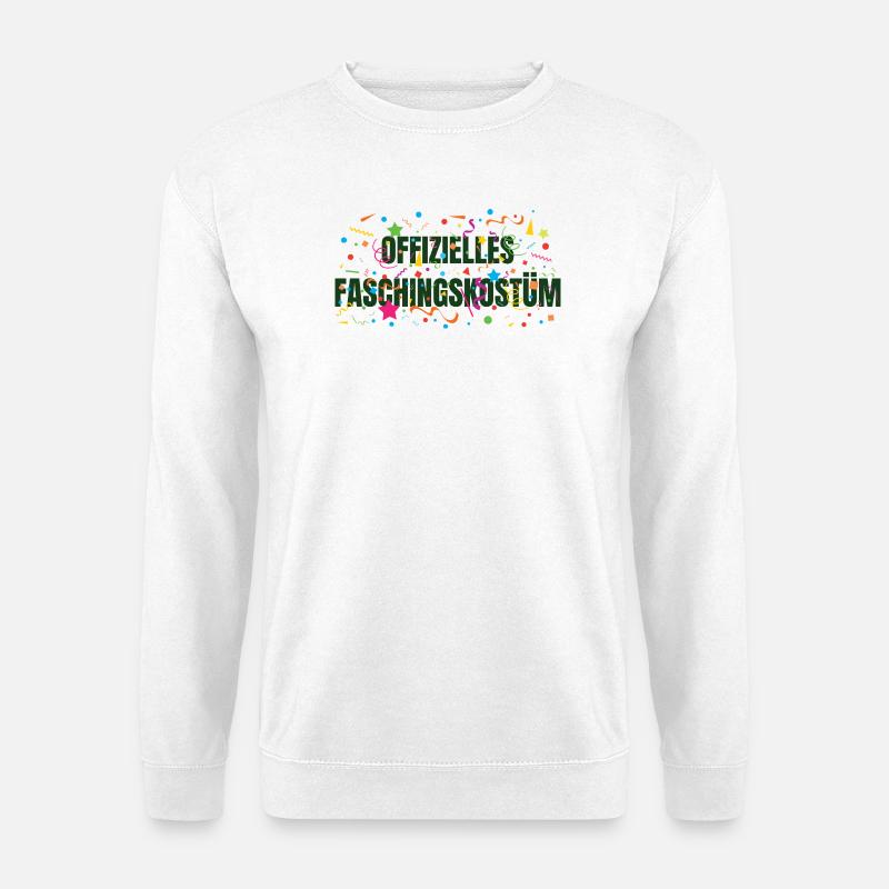 Offizielles Faschingskostüm - Unisex Pullover - Weiß