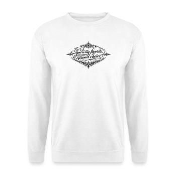 second_choice - Unisex Pullover - Weiß - Vorne