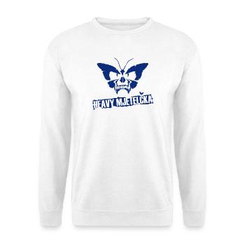 HEAVY MJETELČKA - Unisex Sweatshirt - white - Front