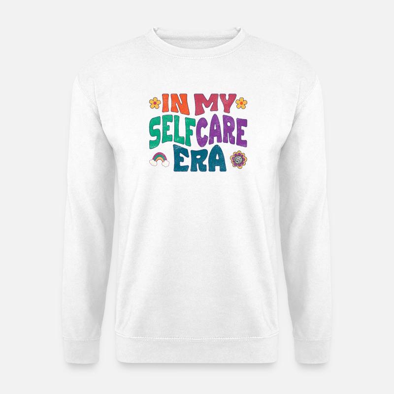 In my Selfcare Era - Unisex Pullover - Weiß