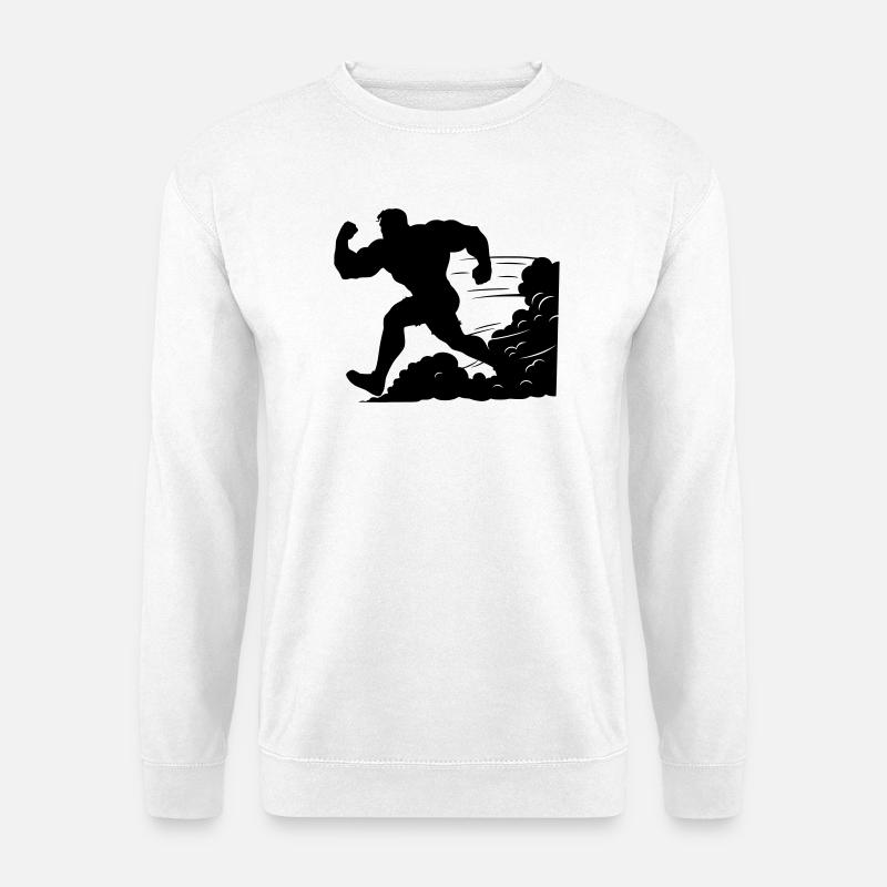 Runner - Unisex Pullover - Weiß