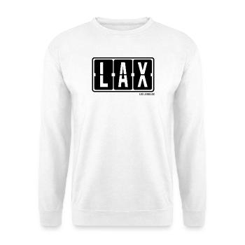 Los Angeles LAX, City Souvenir Tasche, Hoodie, Cap - Unisex Pullover - Weiß - Vorne