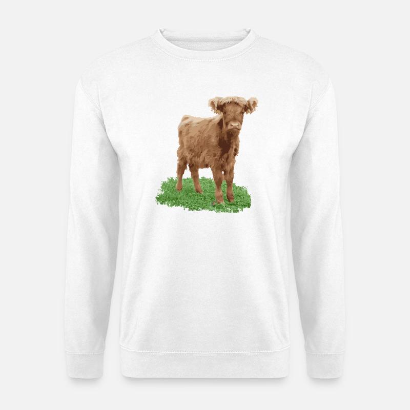 Praline die Färse - Unisex Pullover - Weiß