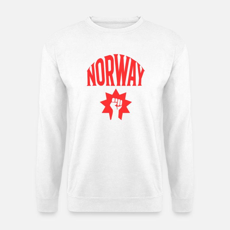 Norway - Unisex Pullover - Weiß