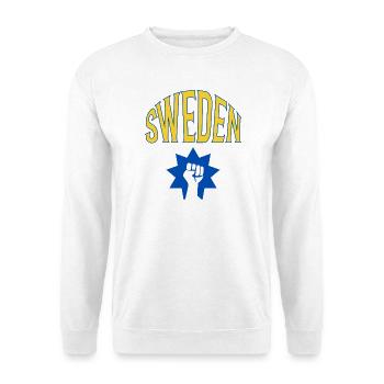 Suède - Sweat-shirt Unisexe - blanc - Devant