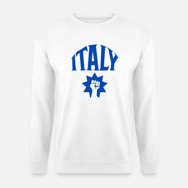 Italy - Unisex Pullover - Weiß