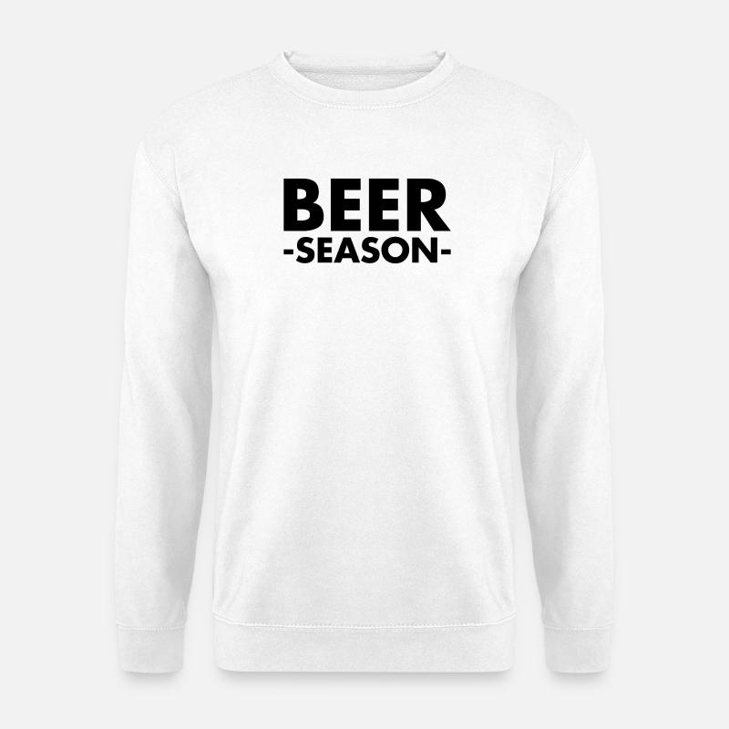 Beer Season - Bier Saison - Unisex Pullover - Weiß