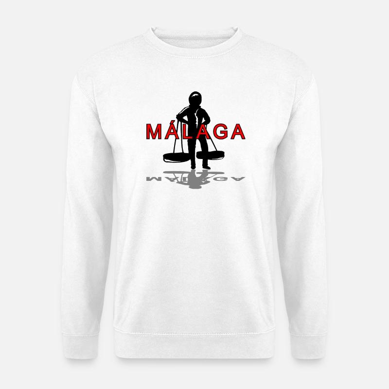 Malaga Cenachero  - Unisex Pullover - Weiß