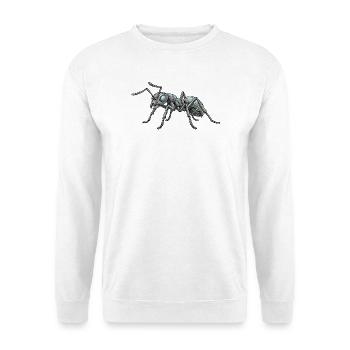 Motif de fourmi robotame fourmi Fourmi Cool - Sweat-shirt Unisexe - blanc - Devant