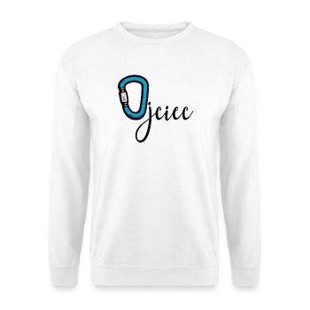 Climbing Hiking Father - Unisex Sweatshirt - white - Front