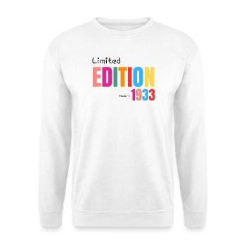 Limited edition Made in 1933 - Unisex Sweatshirt - white - Front