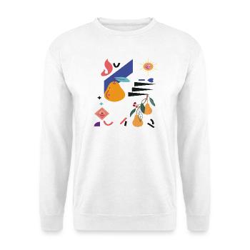 Fruit Pear Fantasy - Unisex Sweatshirt - white - Front