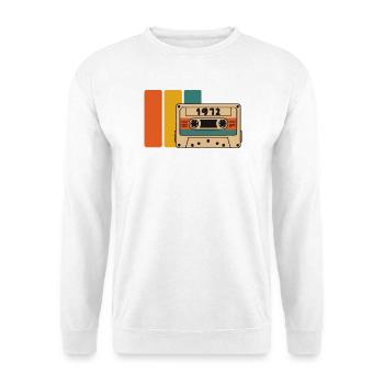 1972 Birthday 1972 Born In 1972 Birthday - Unisex Sweatshirt - white - Front