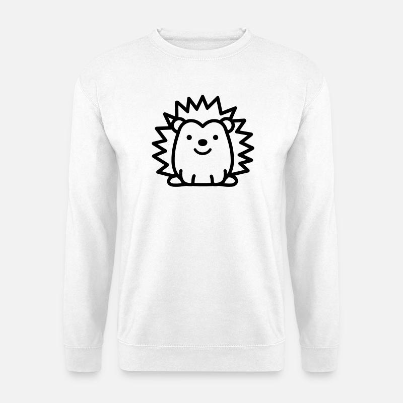 Igel - Unisex Pullover - Weiß