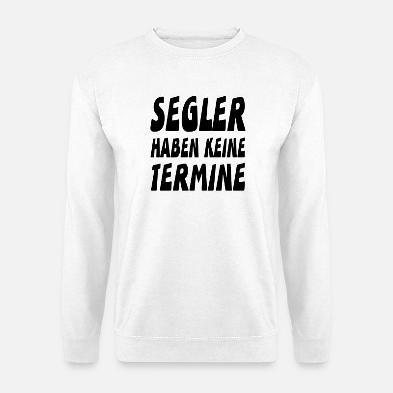 Segeln - Unisex Pullover - Weiß