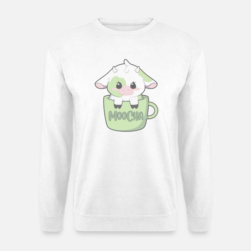 Moocha - Unisex Sweatshirt - white