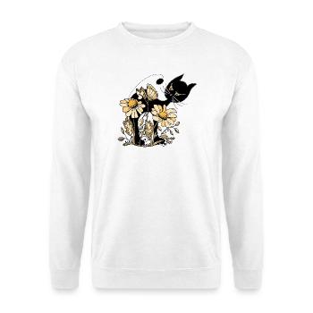 cat - Unisex Sweatshirt - white - Front