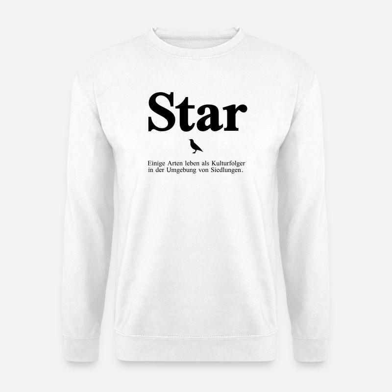 Star - Unisex Pullover - Weiß