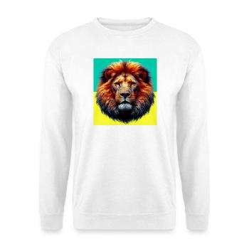 lion - Unisex Sweatshirt - white - Front