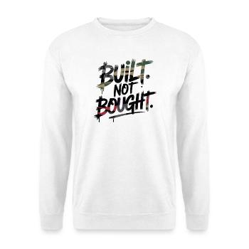 Built Not Bought Tuning Scene Style Camouflage - Unisex Sweatshirt - white - Front