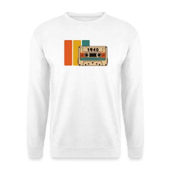 Geburtstag 1940 Geboren 1940 Geburtstag 1940 - Unisex Pullover - Weiß - Vorne