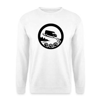 dQyOH01 - Unisex Pullover - Weiß - Vorne