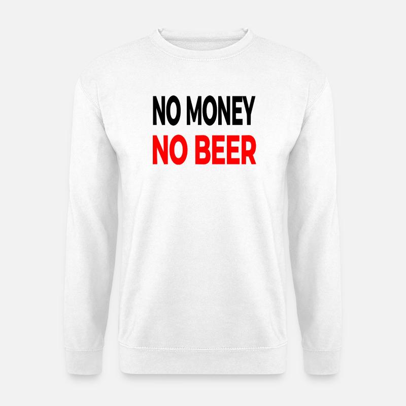 Bier - Unisex Pullover - Weiß