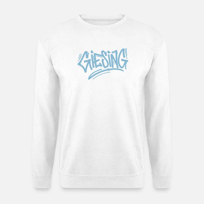 Giesing Graffiti - Unisex Pullover - Weiß