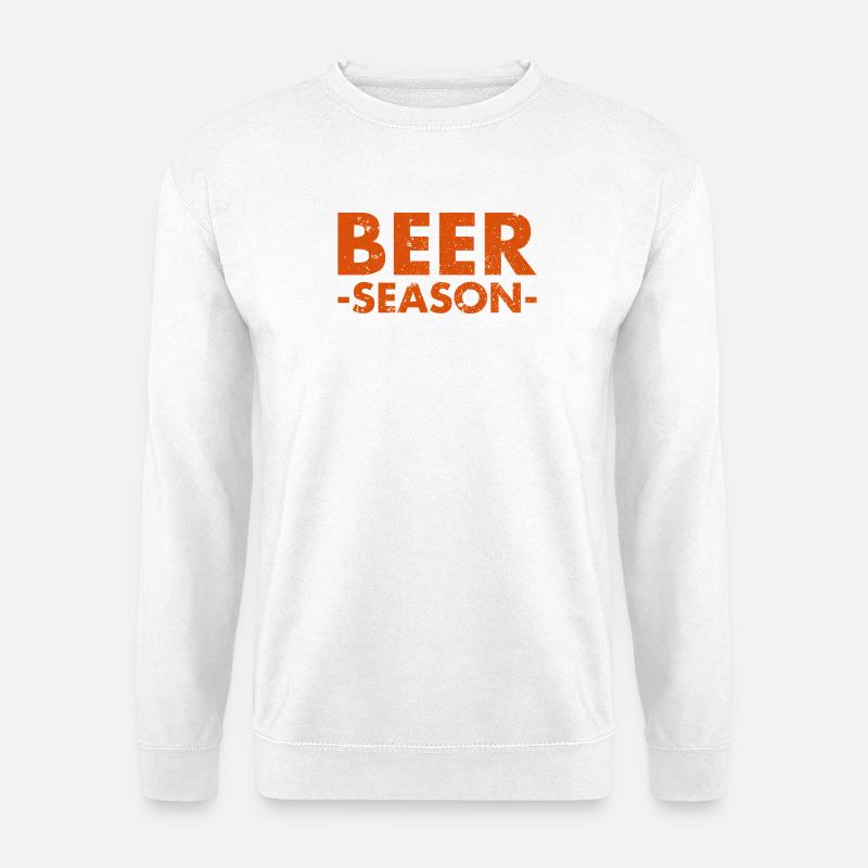 Ølsæson - Bier Saison - Unisex sweater - hvid