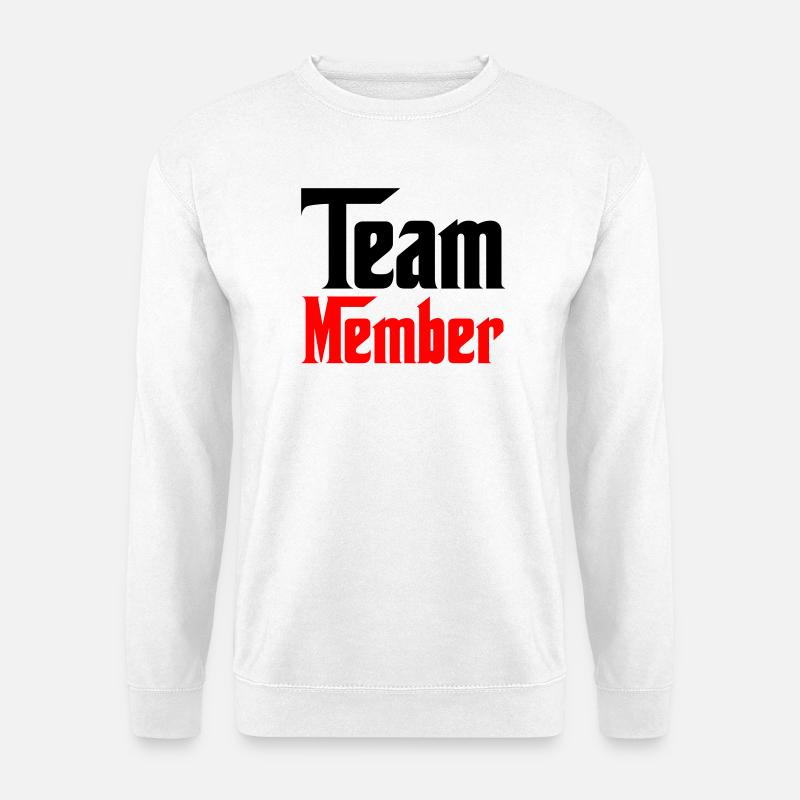 team_member - Unisex Pullover - Weiß