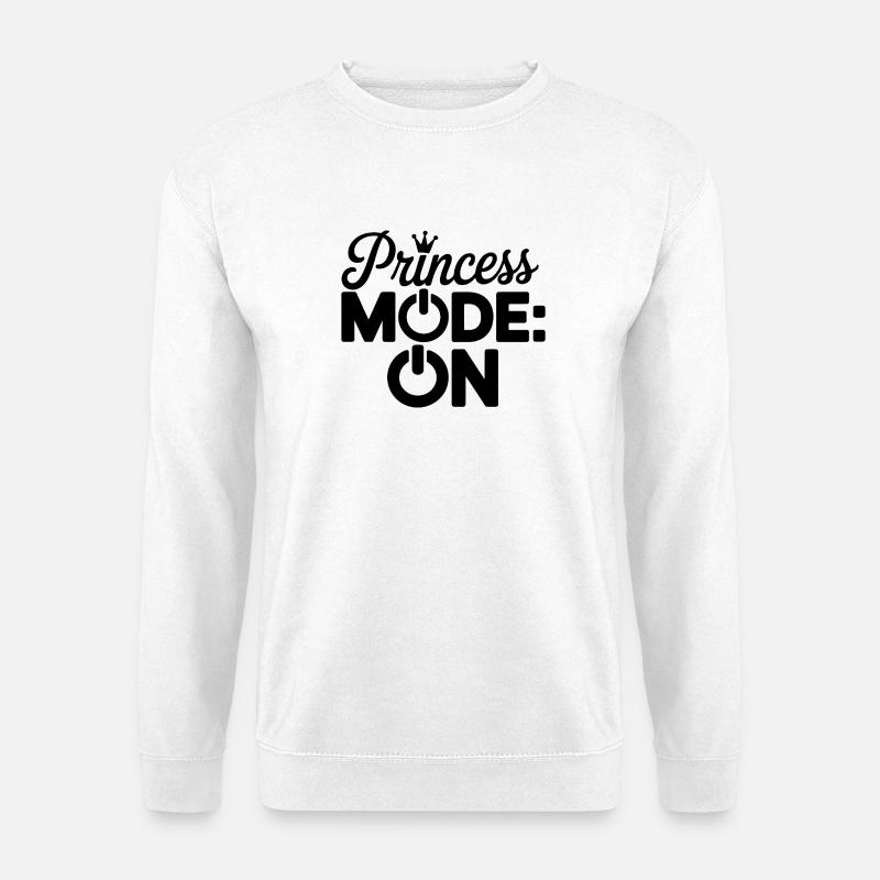 Prinzessin Modus Design - Unisex Pullover - Weiß