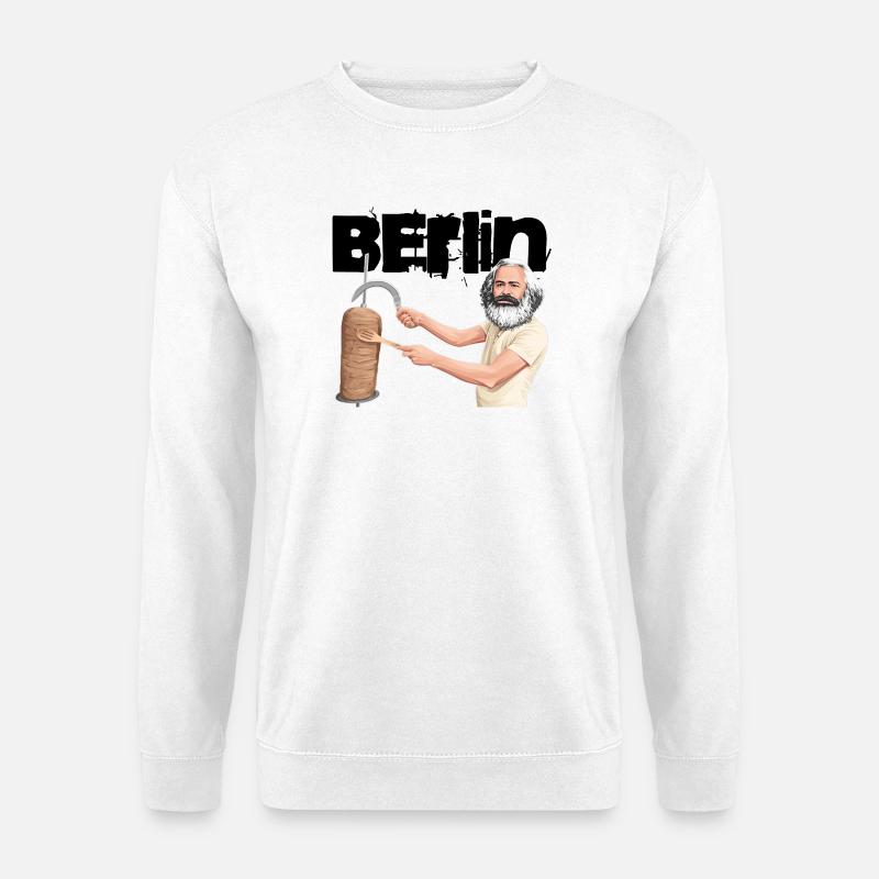 Berlin Döner Marx - Unisex Pullover - Weiß