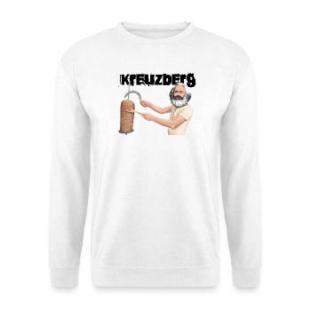 Kreuzberg Döner Marx - Sweat-shirt Unisexe - blanc - Devant