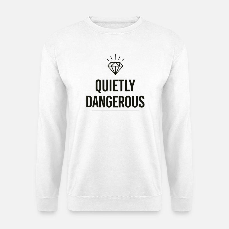 Quiet DNGR - Unisex Pullover - Weiß